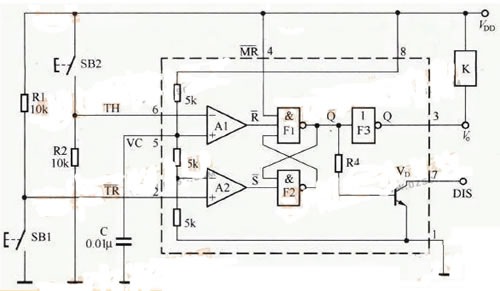 雙穩態開關控制電路